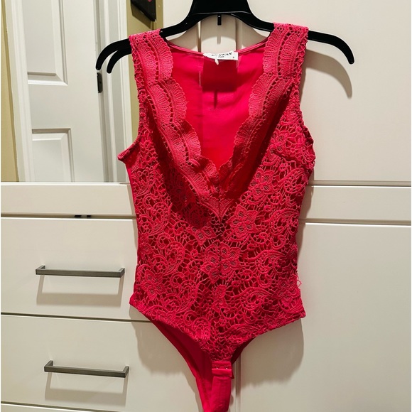 Hot Pink Bodysuit - Picture 4 of 8